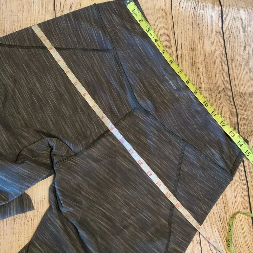 Patagonia Worn Wear Gray Marled Leggings Size L